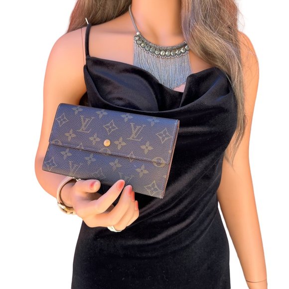 Louis Vuitton Handbags - Authentic Louis Vuitton Wallet Long Porte Tresor International LV Vintage